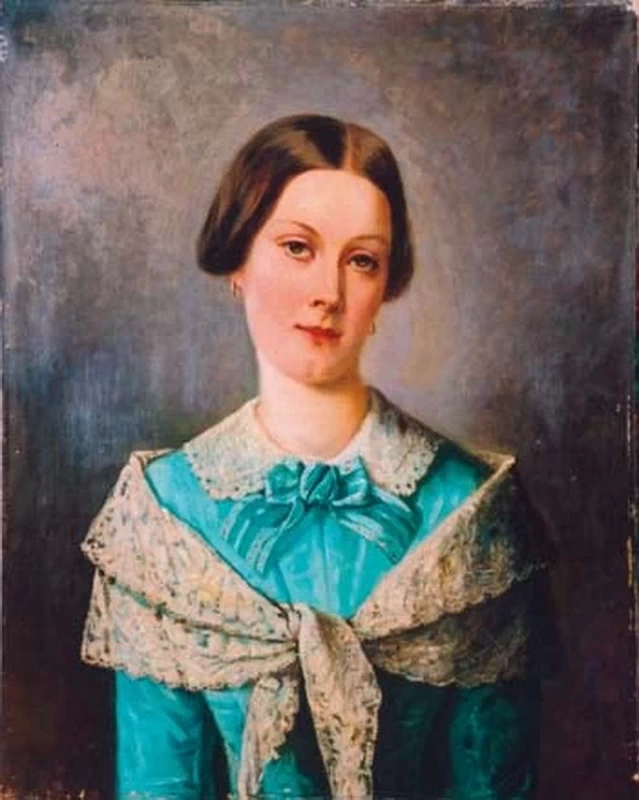 Julie Wilhelmine Hagen - Schwarz, Ritratto di una giovane donna